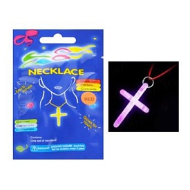 00473 Хрестик пластик неоновий - 1 - smarttoys.com.ua