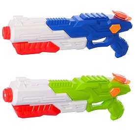 Водяний бластер MR 0194 помпа, розмір великий, 2 кольори, кул., 16-40-5,5 см. - 1 - smarttoys.com.ua