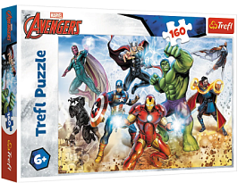 53682 Trefl Пазли "160" The Avengers Готовий врятувати світ - 1 - smarttoys.com.ua