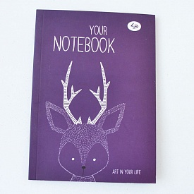Блокнот TM Profiplan "Artbook" B6, violet - 1 - smarttoys.com.ua