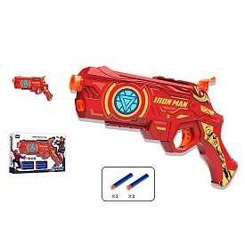 Пістолет 1114 м'які кулі 6 шт. (3 шт.-присоски), кор., 34-23,5-5,5 см. - 1 - smarttoys.com.ua