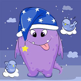 Картина за номерами Strateg ПРЕМІУМ Привид з лаком та з рівнем розміром 30х30 см (ES-0842) - 1 - smarttoys.com.ua