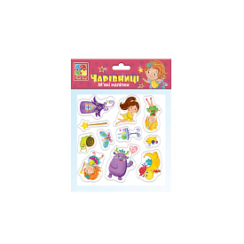 Набір для творчості"М'які наліпки. Чарівниці" VT4210-03 - 1 - smarttoys.com.ua