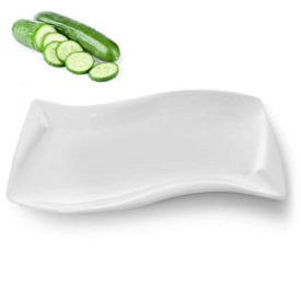 Блюдо порцеляна "Хвиля" 14" (35.6см) MC2618-14 - 1 - smarttoys.com.ua